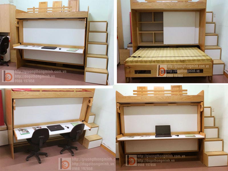 giuong tang gap thong minh tre em