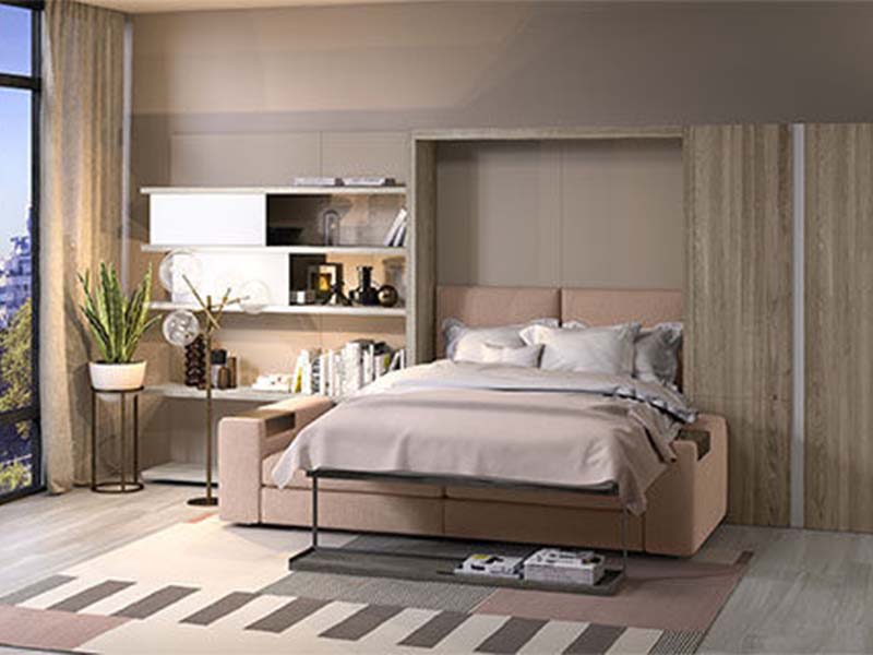 Lợi ích của mẫu giường tủ thông minh - có thể bạn đã biết? giuong gap thong minh 186