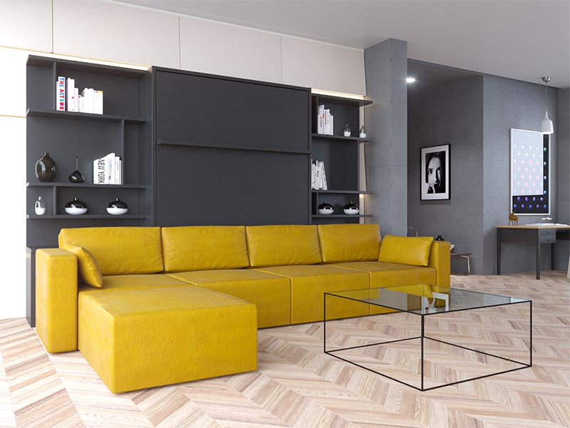 Lợi ích của việc sử dụng mẫu giường thông minh kết hợp sofa mau giuong thong minh ket hop sofa 147