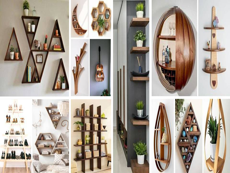 Trang trí không gian siêu đẹp với kệ nổi treo tường 35 Breathtaking Shelving Ideas That Are as Pretty as They Are Practical