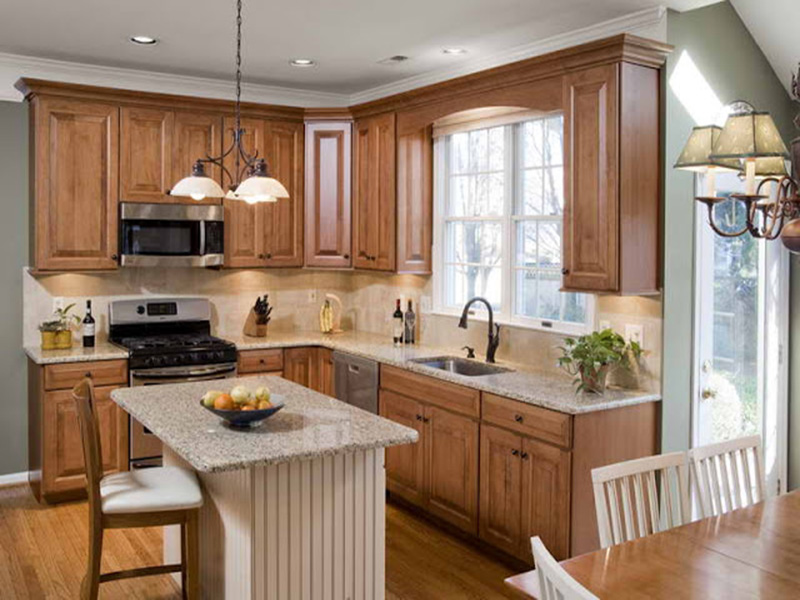 Lời khuyên khi mua nội thất gỗ cho người không chuyên Coming Back Into Style Brown Kitchen Cabinets Are the Trend Youll Be Seeing Everywhere 20 1
