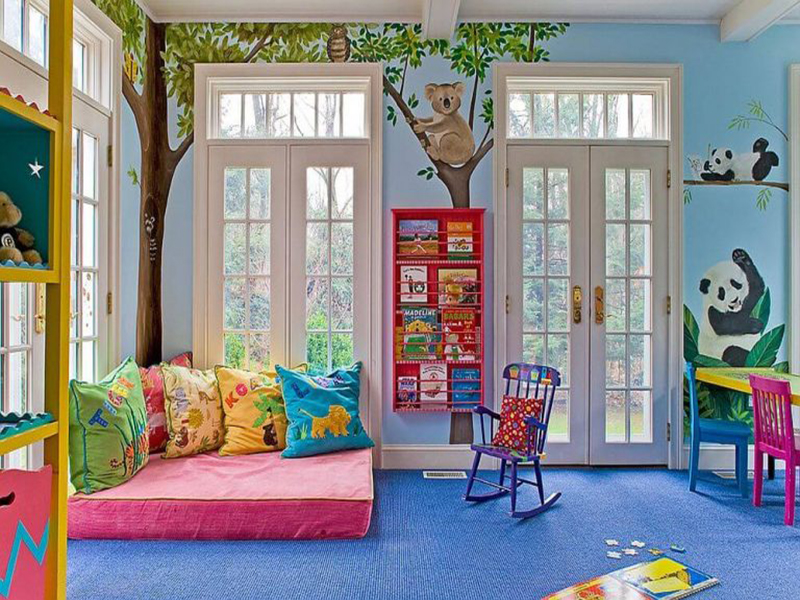 Ý tưởng thiết kế phòng ngủ trẻ em đón đầu xu hướng mới animal lovers room