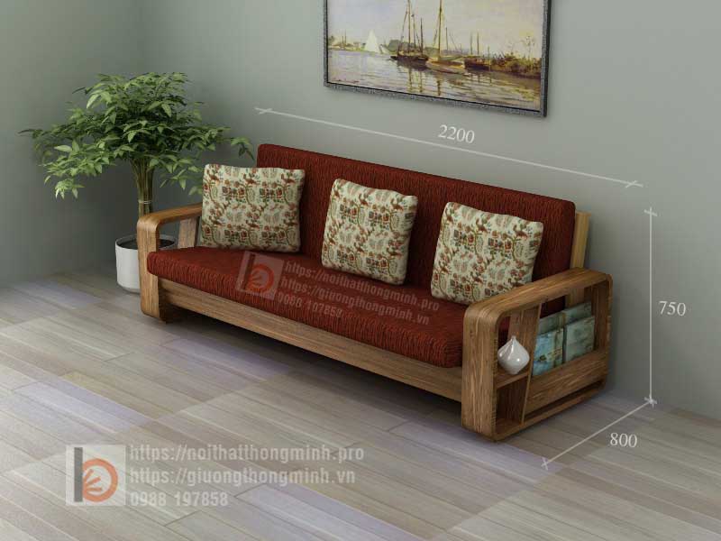 sofa giường gỗ đơn sofa giường gỗ đơn