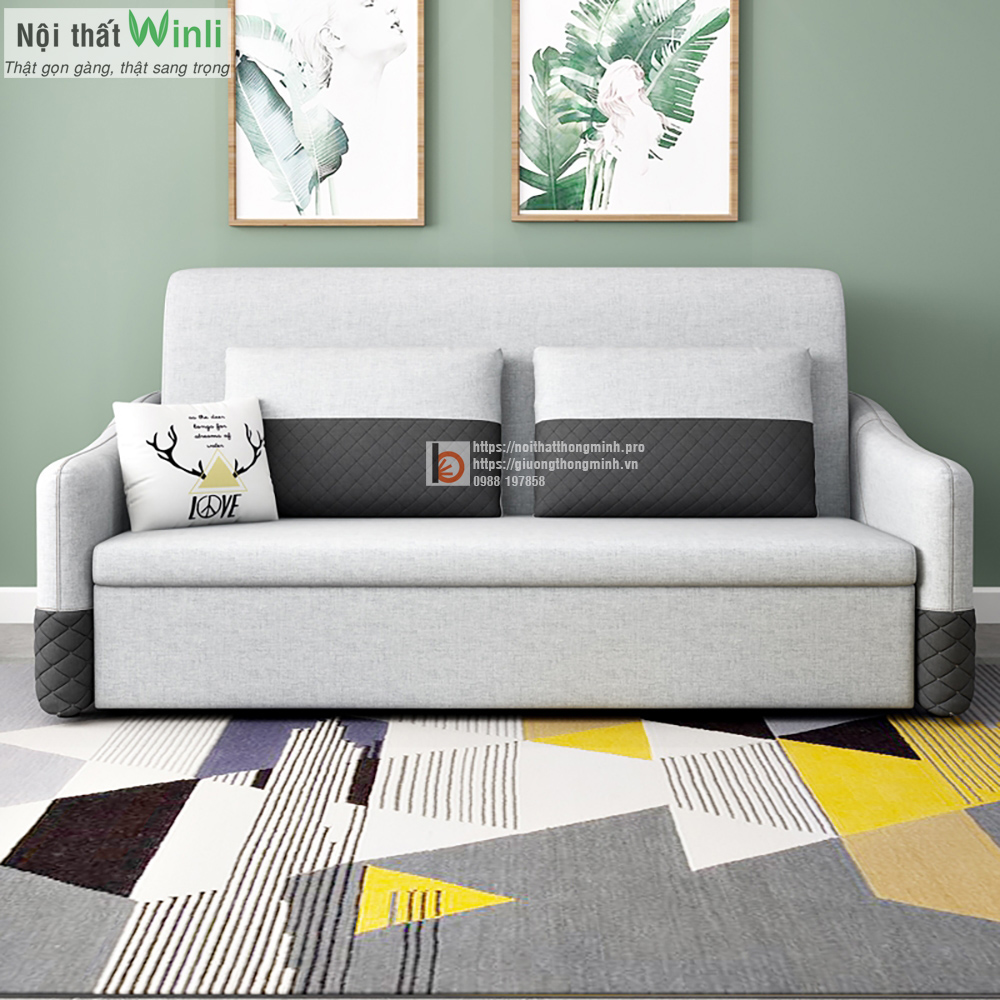 sofa giường nỉ phối1 sofa giường nỉ phối1