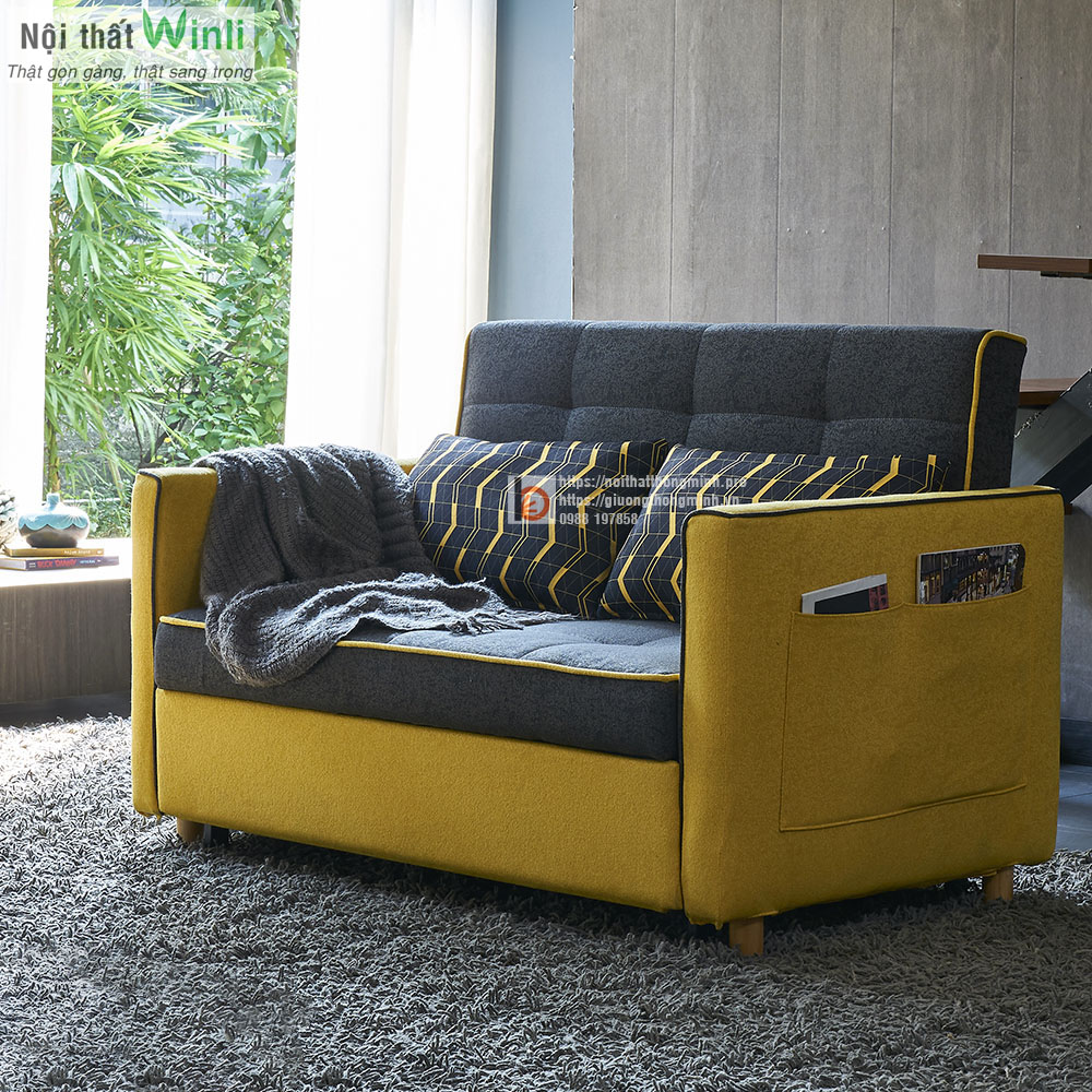sofa giường vàng1 sofa giường vàng1