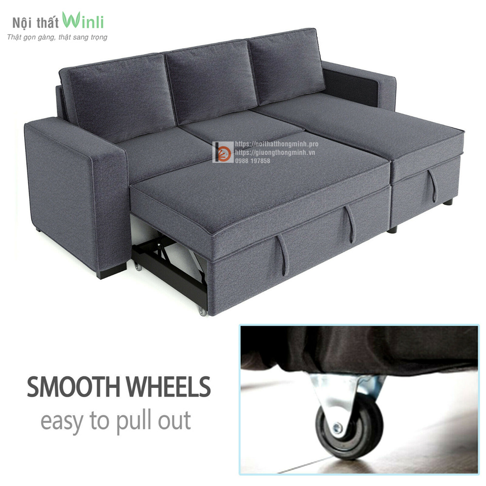 sofa giường chữ L2 sofa giường chữ L2