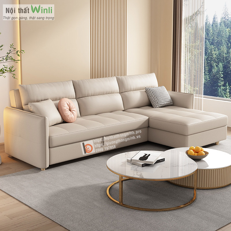 sofa bed goc chu la mau trang tay vuong nho sofa bed goc chu la mau trang tay vuong nho